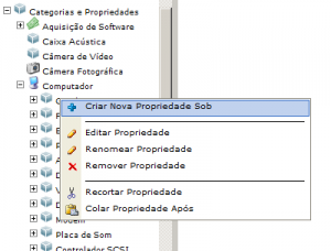 Criando propriedades no ADOTI